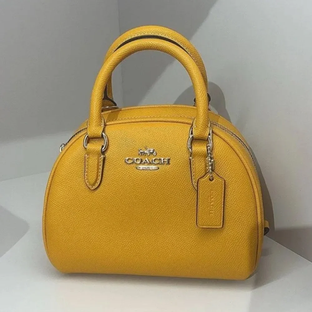 Coach | Bags | Mustard Yellow Coach Sydney Satchel | Poshmark